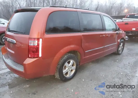 2008 Dodge Grand Caravan Sxt from USA, damaged, VIN 2D8HN54P28R821015